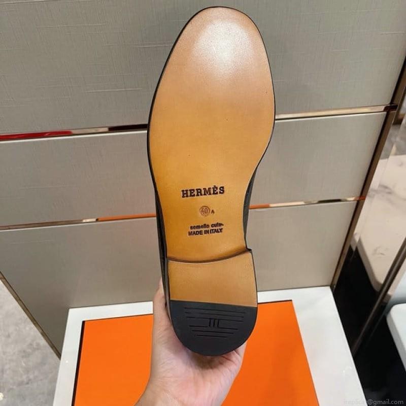 Hermes Men Leather 1219 22530005 SZ 38-44