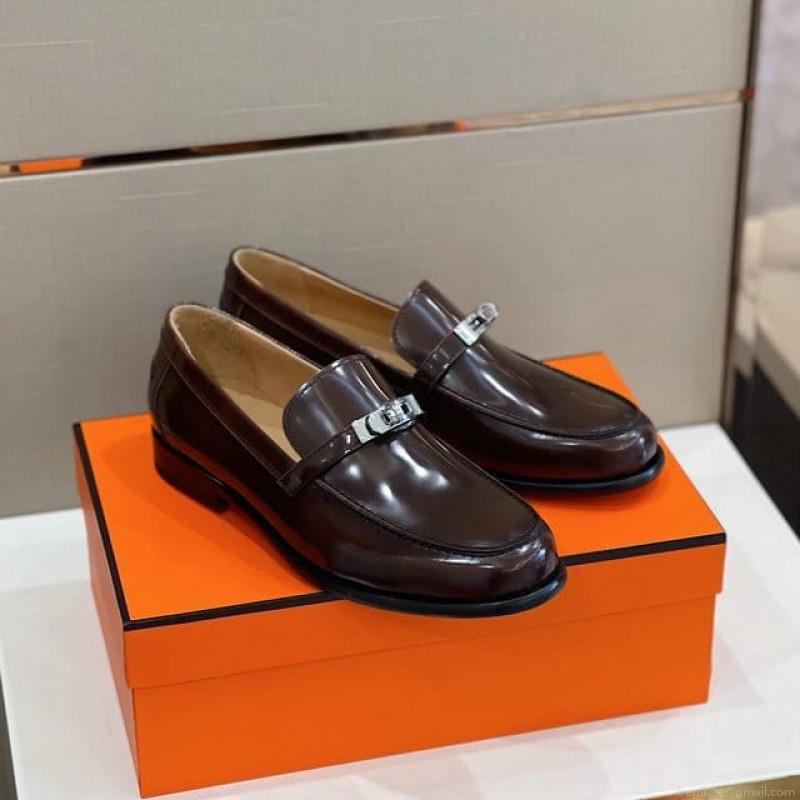 Hermes Men Leather 1219 22530001 SZ 38-44