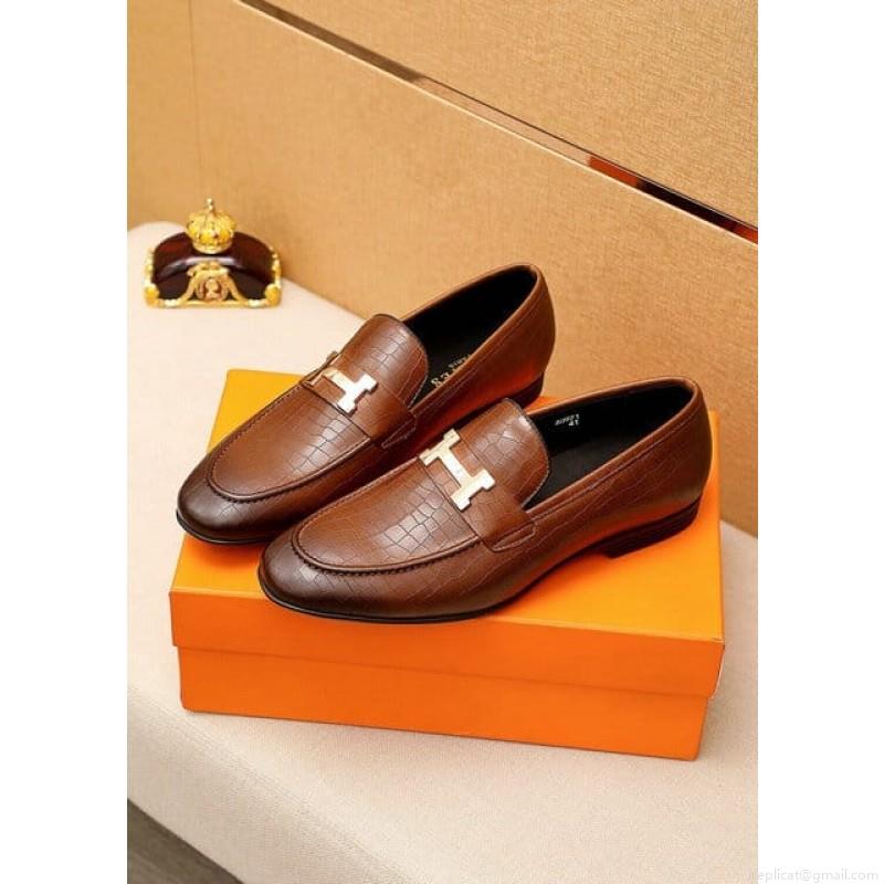 Hermes Men Leather 1219 22521174 SZ 38-44