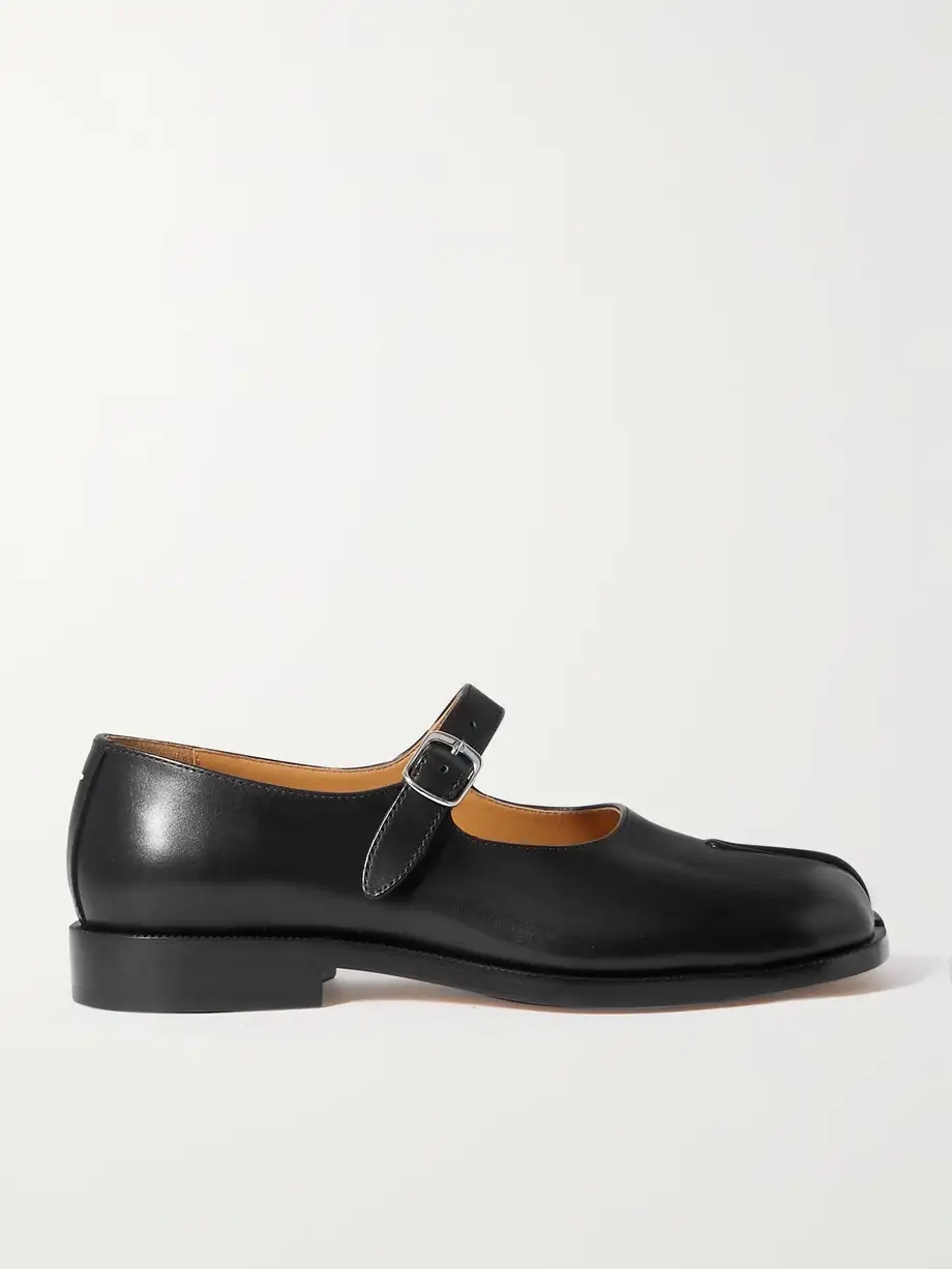 Tabi split-toe leather flats