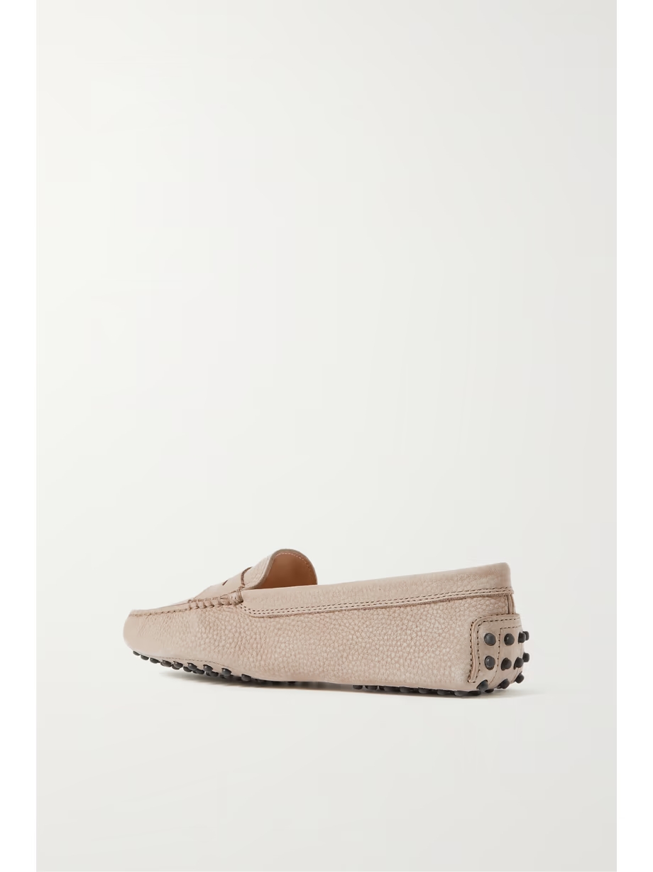 Gommino suede loafers