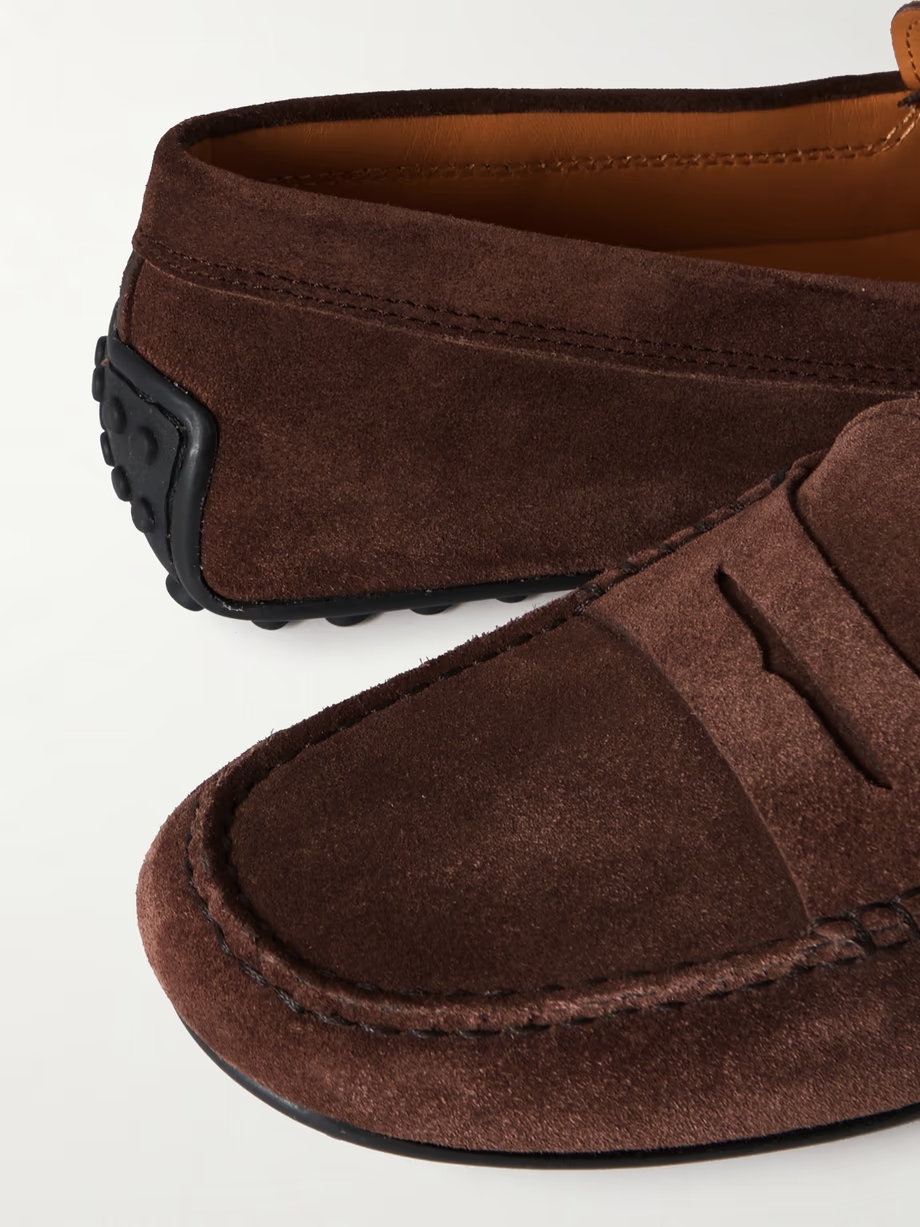 City Gommino suede loafers