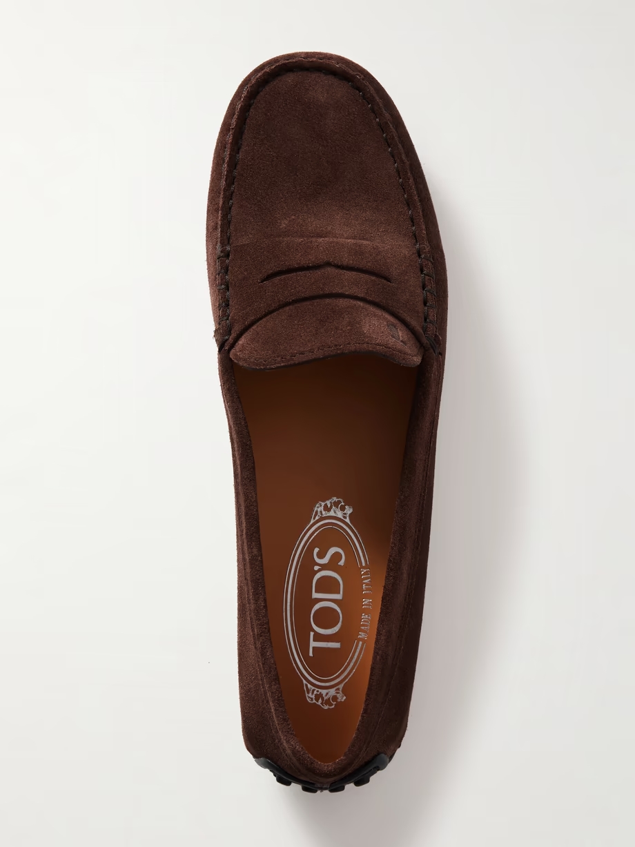 City Gommino suede loafers