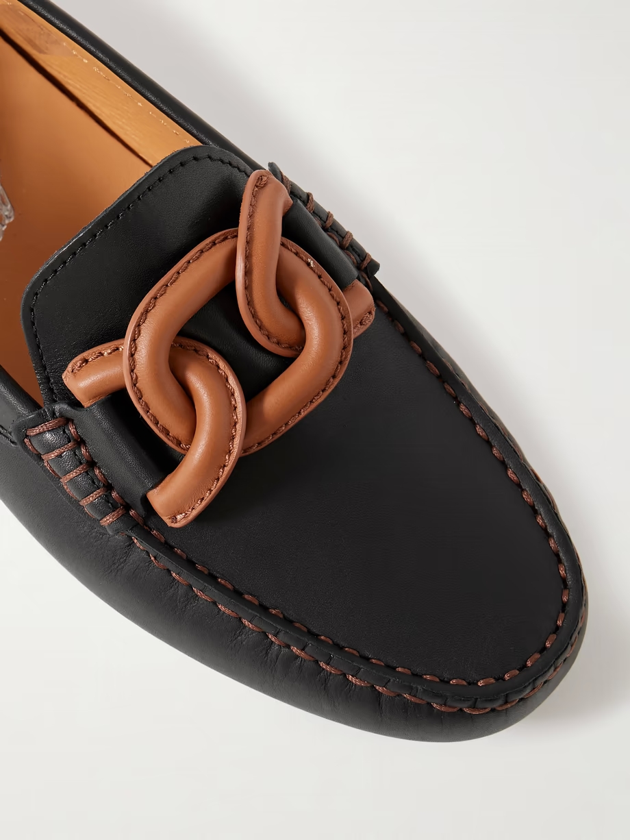 Gommini Catena leather loafers