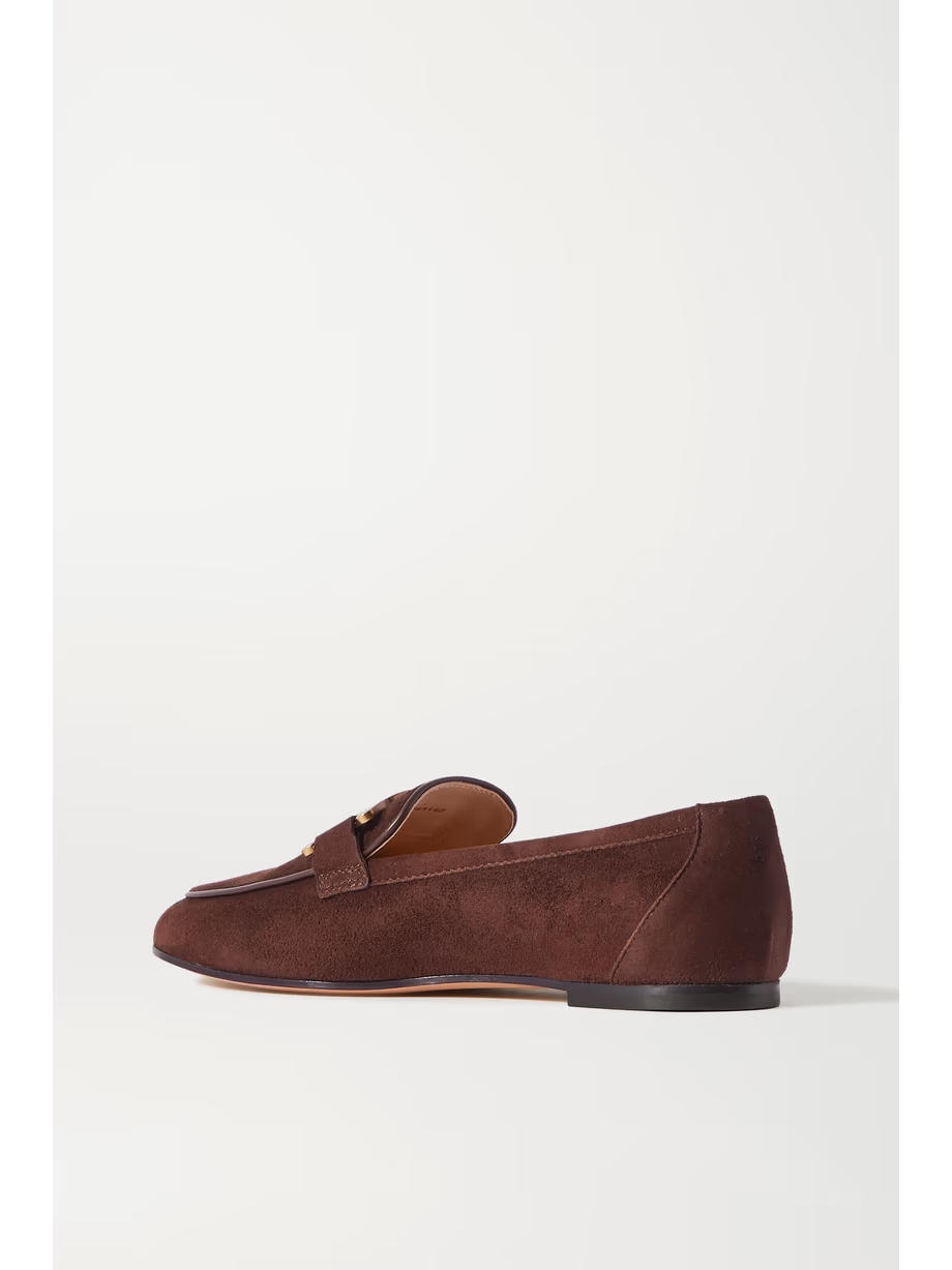 Kate embellished suede loafers