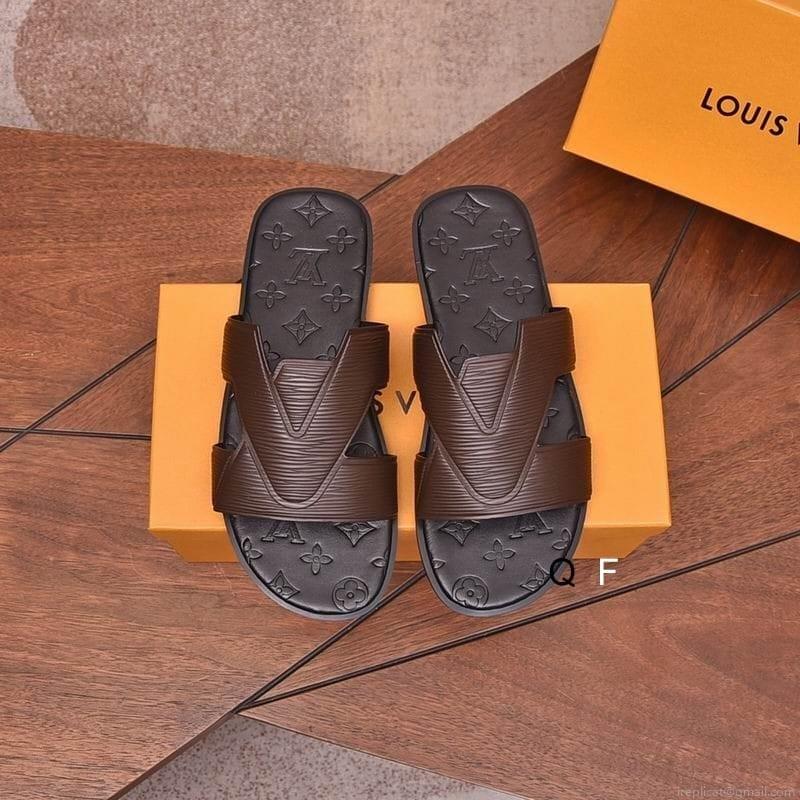 Louis Vuittion LV slippers man Ts LV sz38-45 5C TF0802