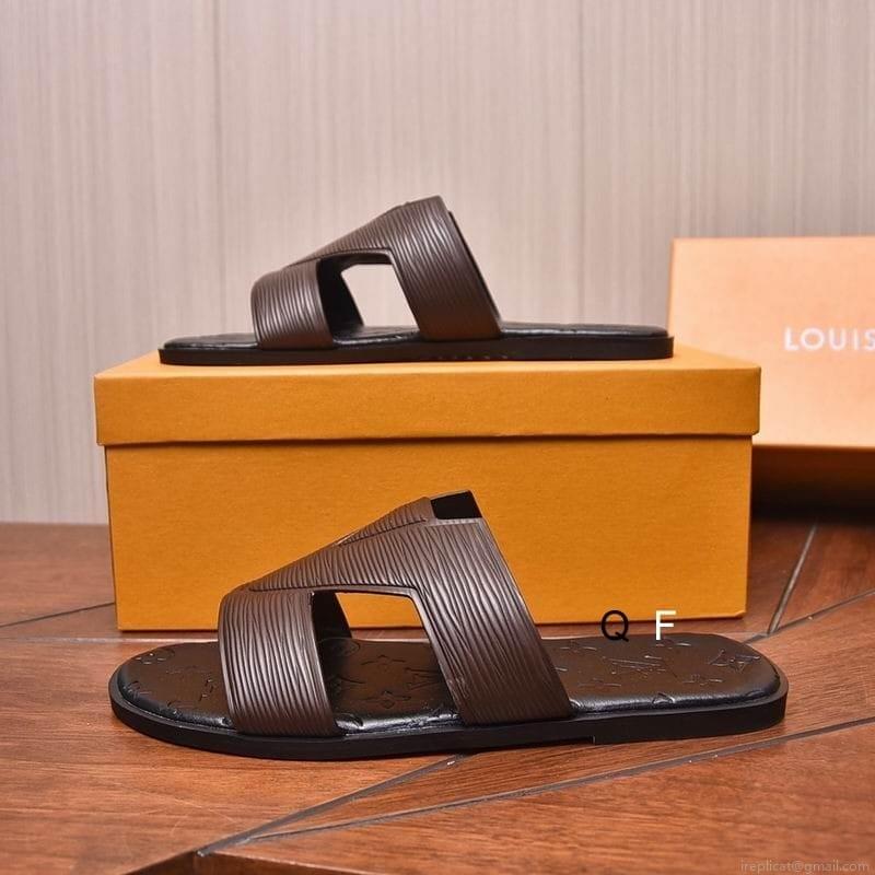 Louis Vuittion LV slippers man Ts LV sz38-45 5C TF0802