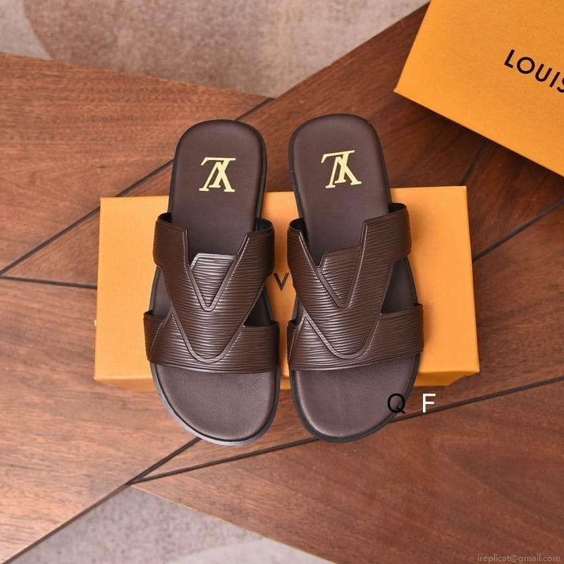 Louis Vuittion LV slippers man Ts LV sz38-45 5C TF0802