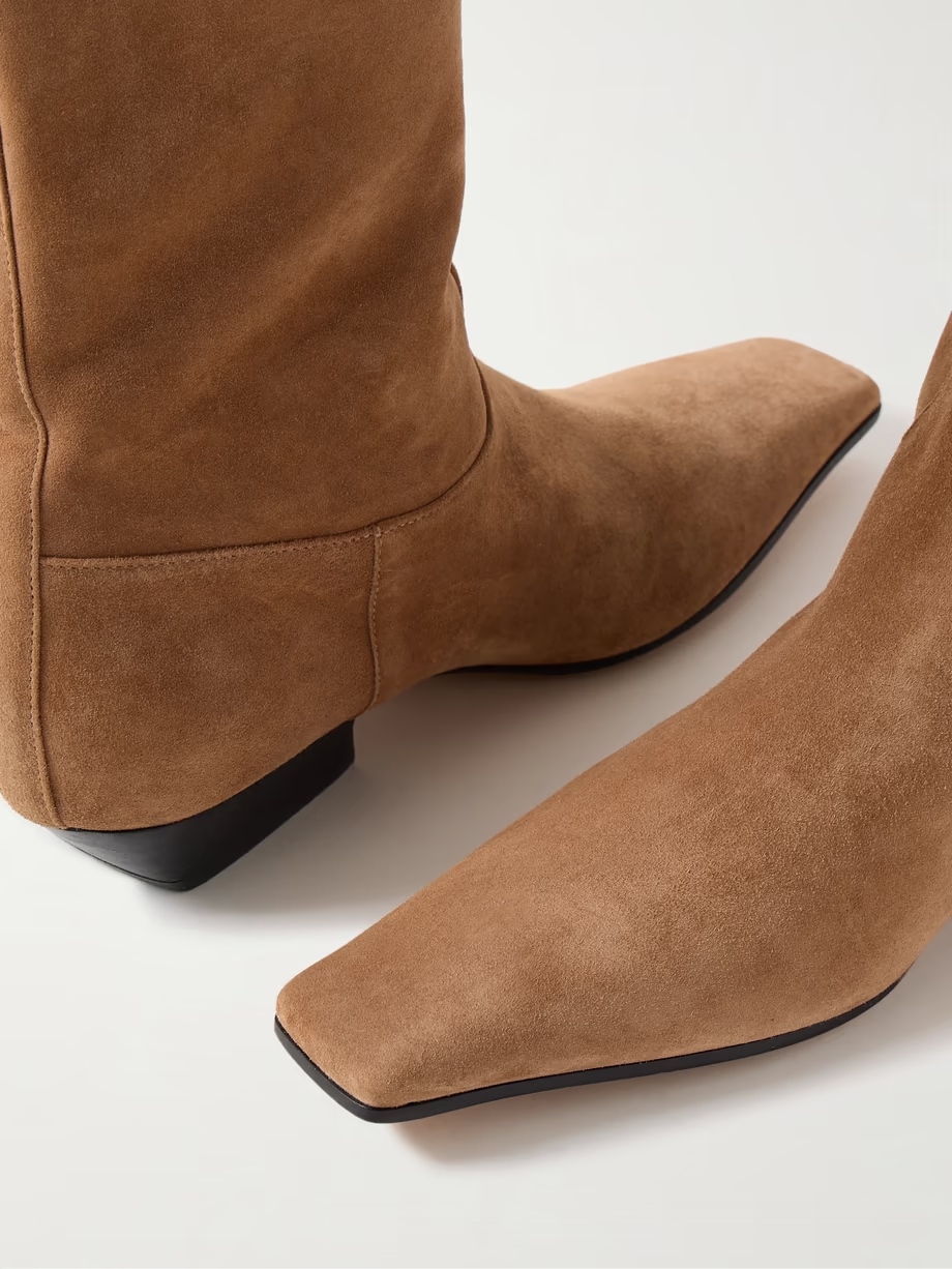 Marfa suede knee boots