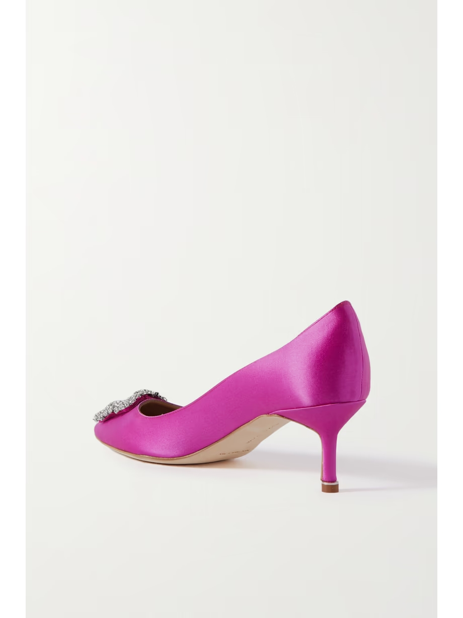 Hangisi 50 embellished satin pumps