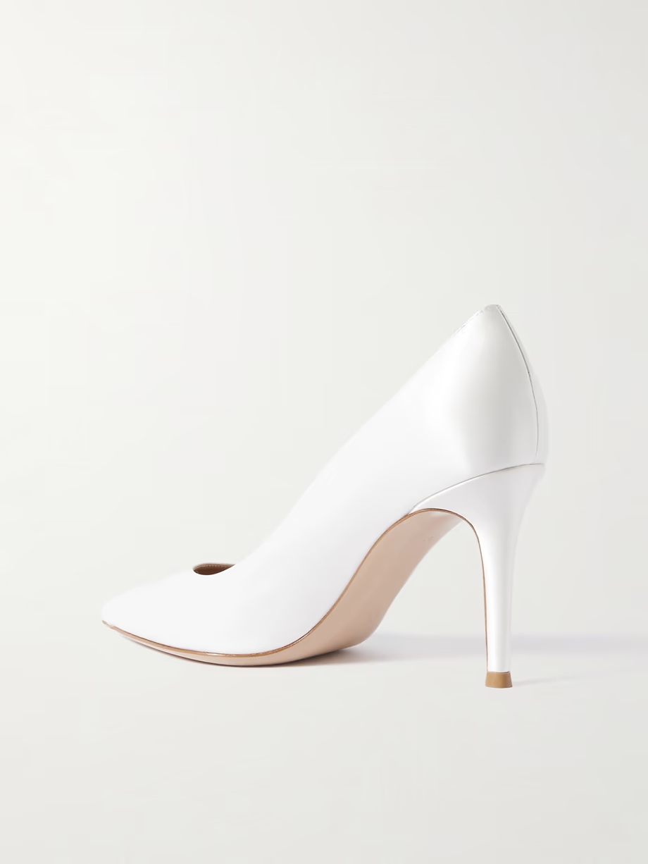 Gianvito 85 satin pumps