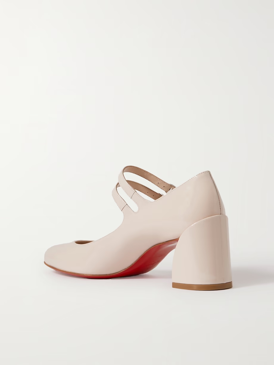 Miss Jane 55 patent-leather pumps