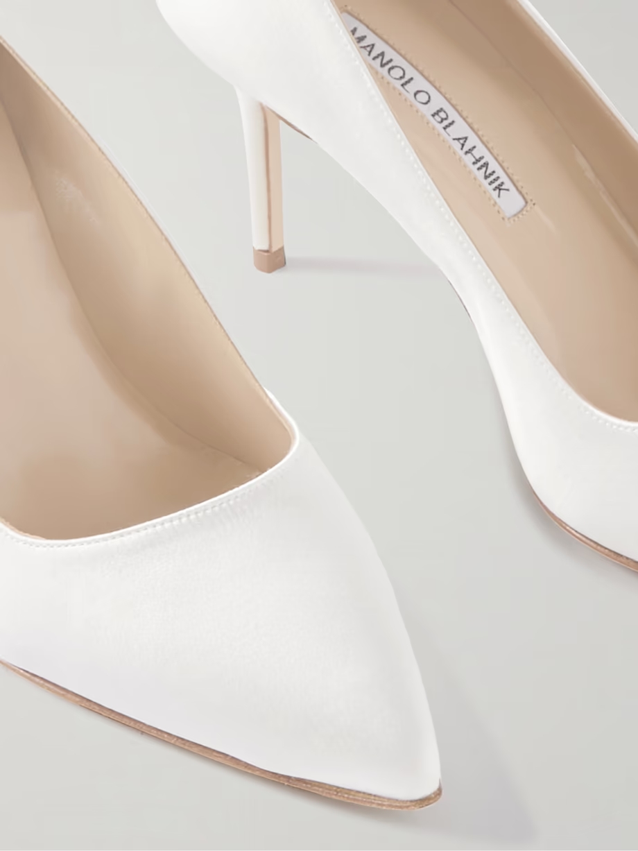 BB 70 satin pumps