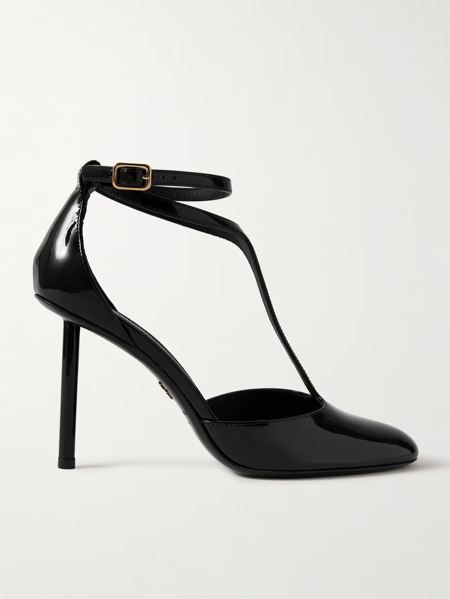 Lysandra patent-leather pumps