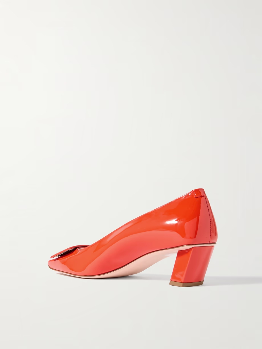 Belle Vivier patent-leather pumps