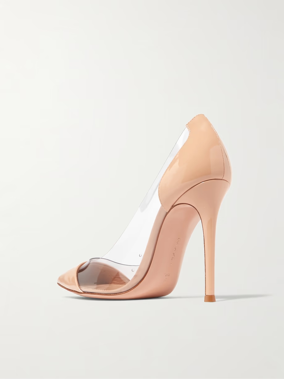 Plexi 105 patent-leather and PVC pumps