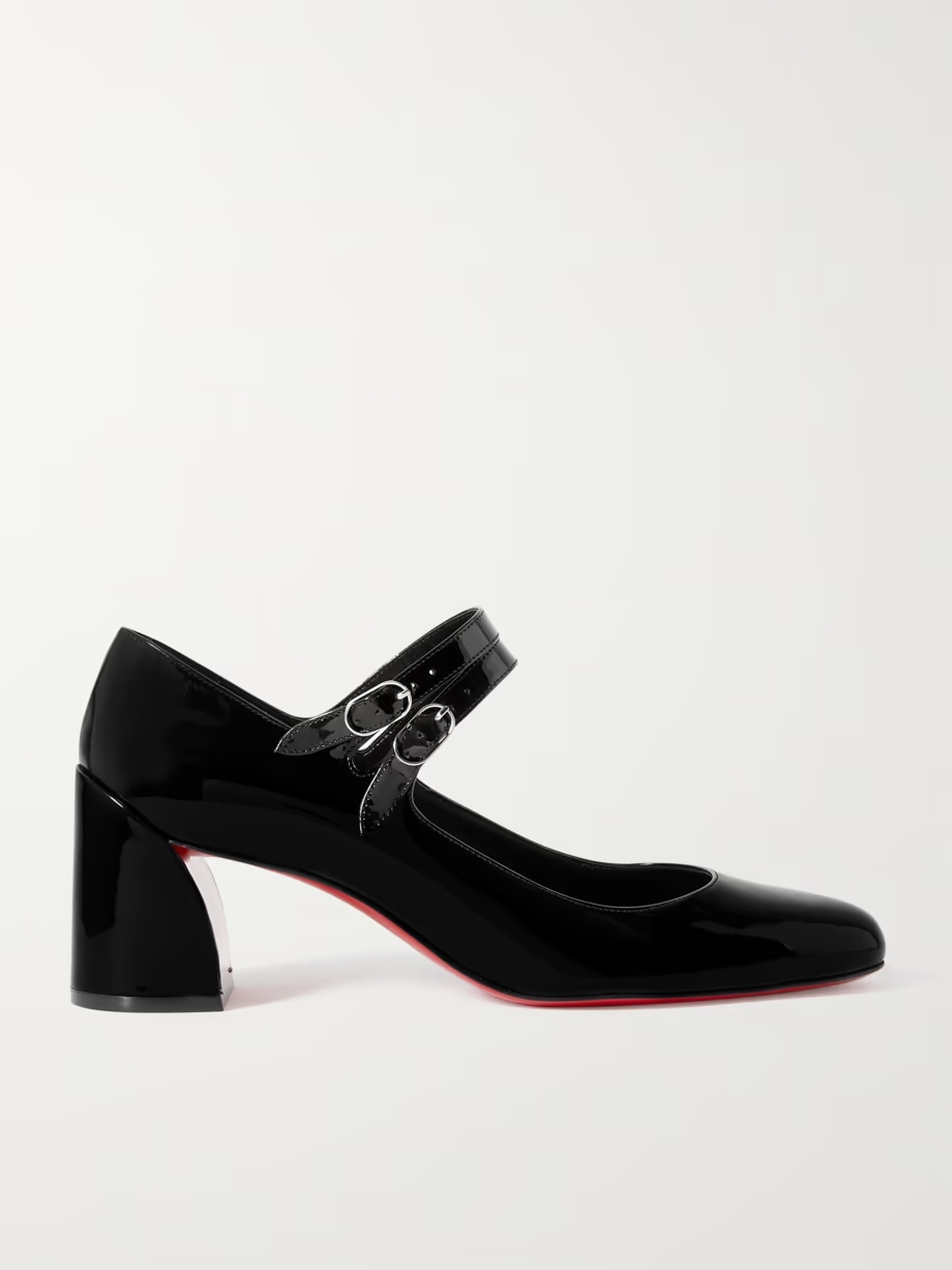 Miss Jane 55 patent-leather pumps