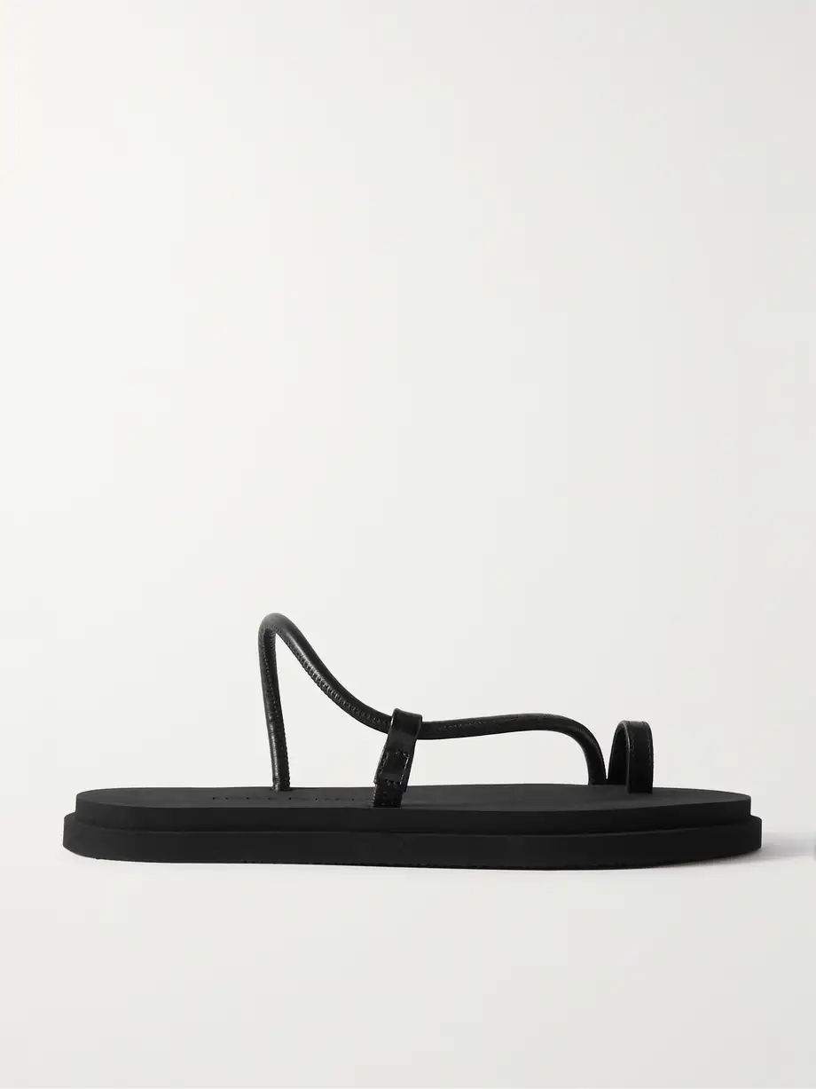 Bari Pool leather sandals