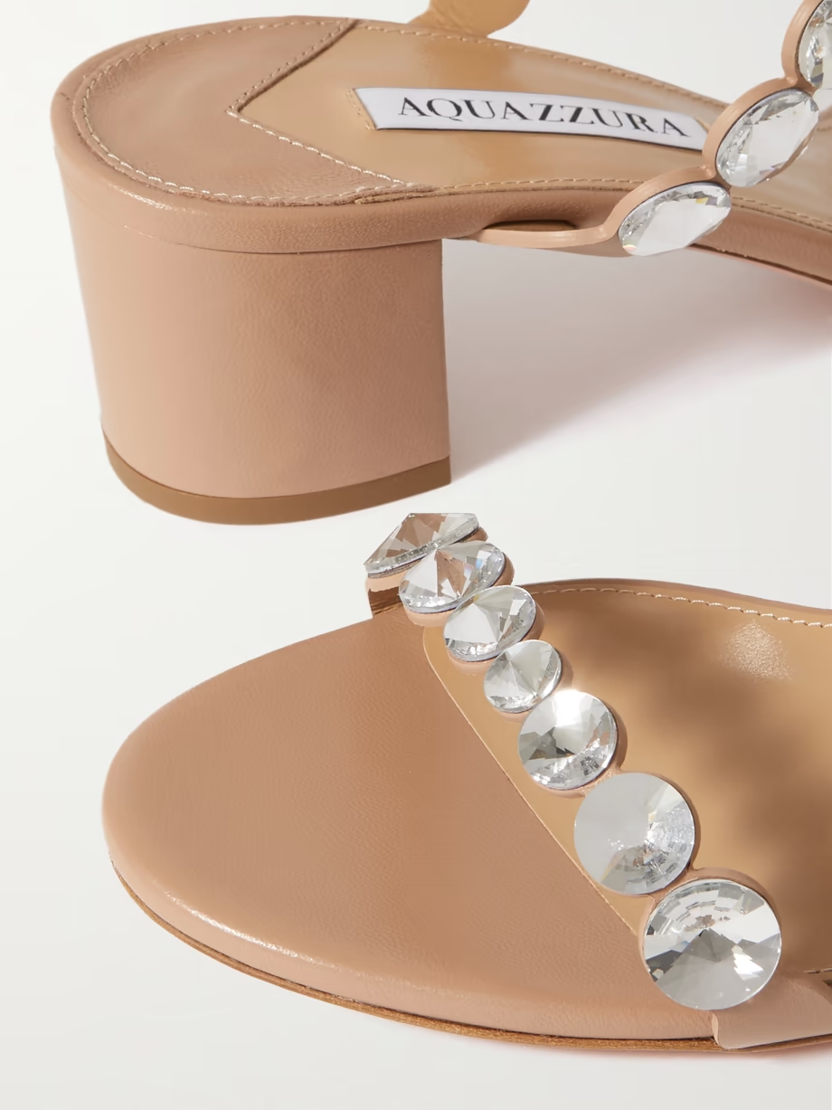 Maxi-Tequila 50 crystal-embellished leather sandals