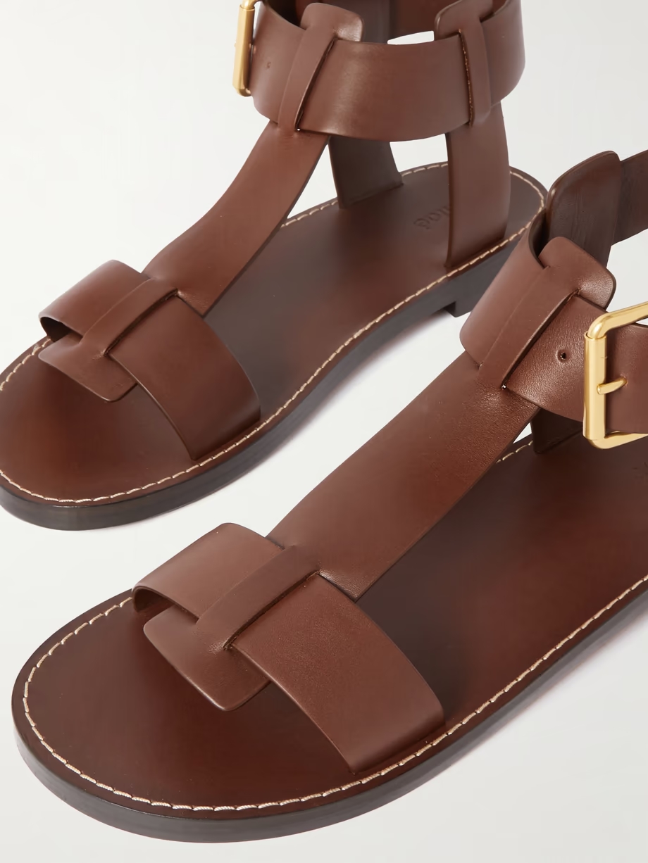 Rebecca leather sandals