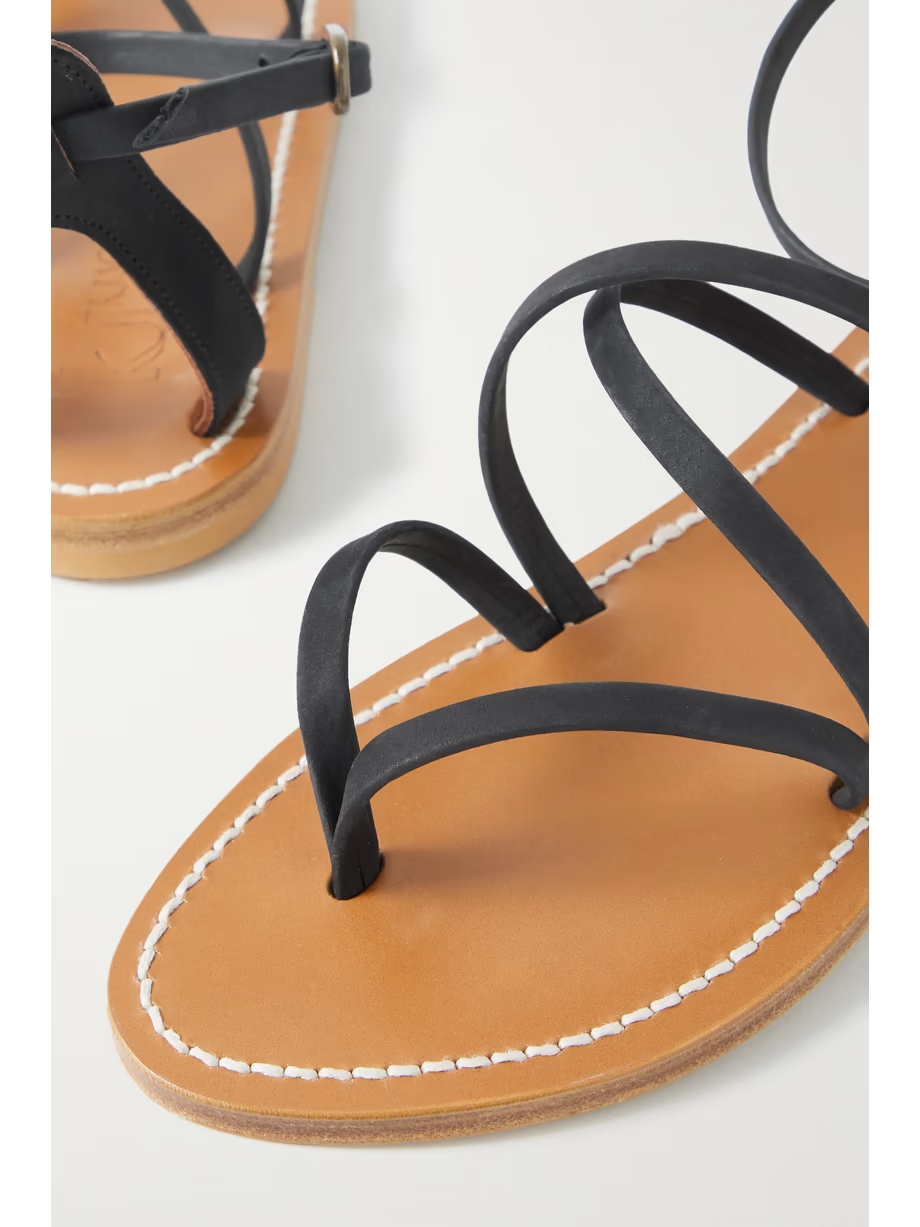 + NET SUSTAIN Epicure suede sandals