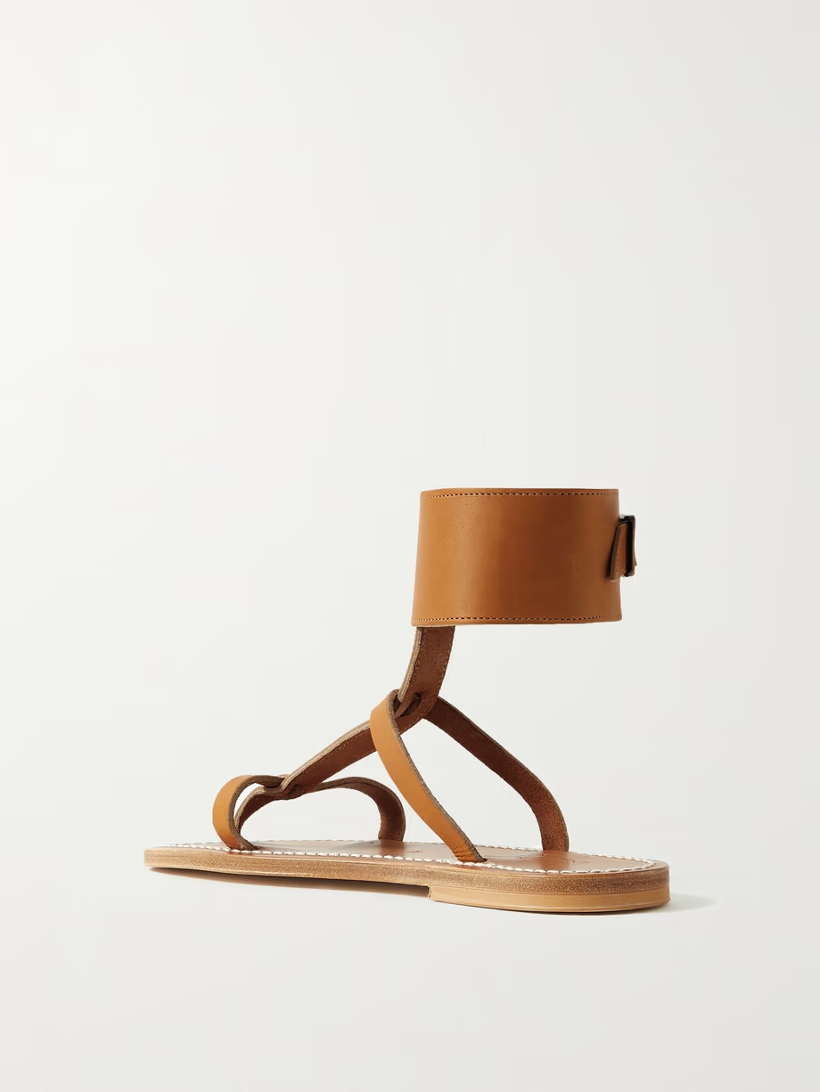 + NET SUSTAIN Caravelle leather sandals