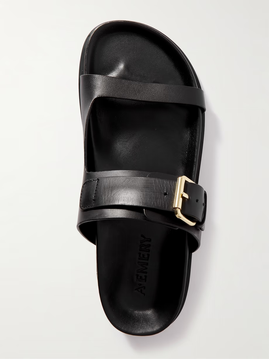 Prince buckled leather sandals