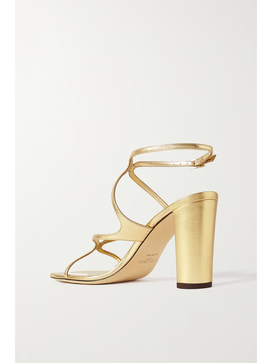 Azie 85 metallic leather sandals