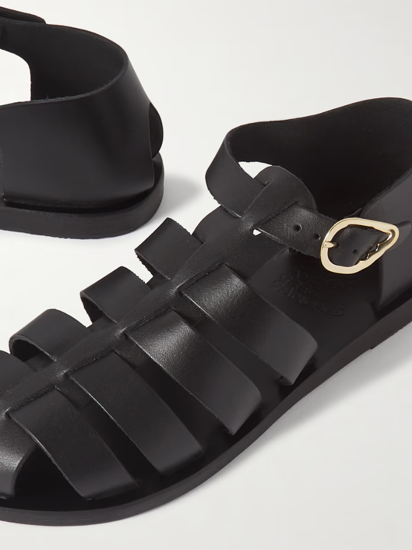 Homeria leather sandals