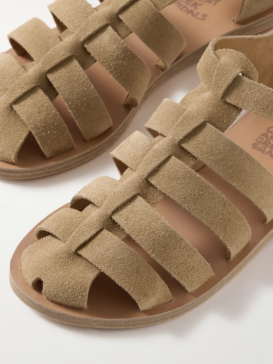 Homeria suede sandals