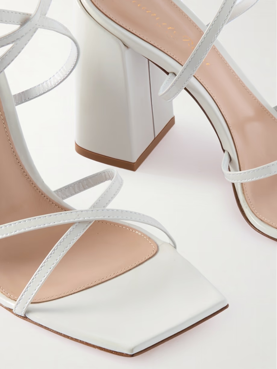 Nuit 95 patent-leather sandals