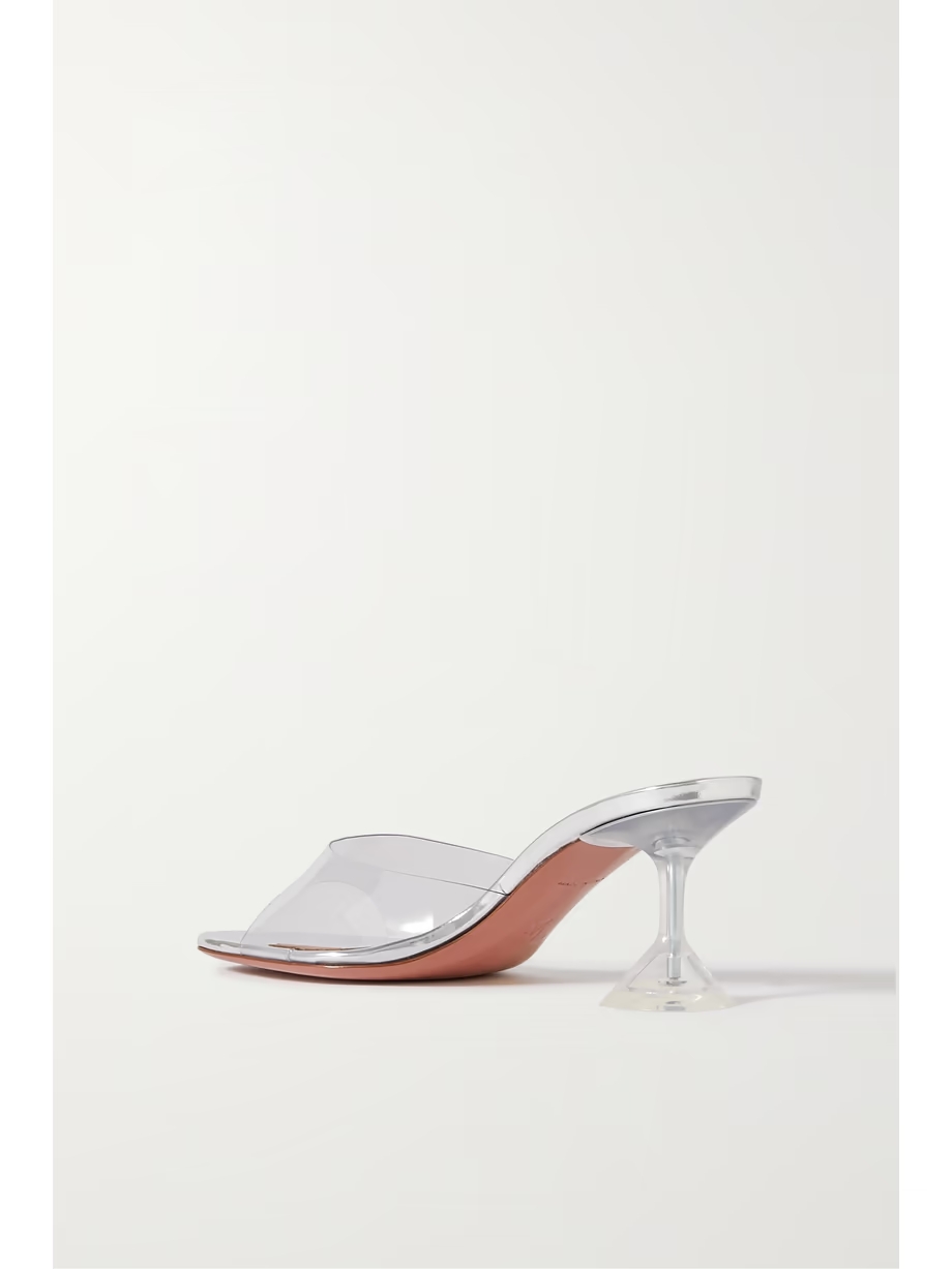 Lupita Glass PVC mules