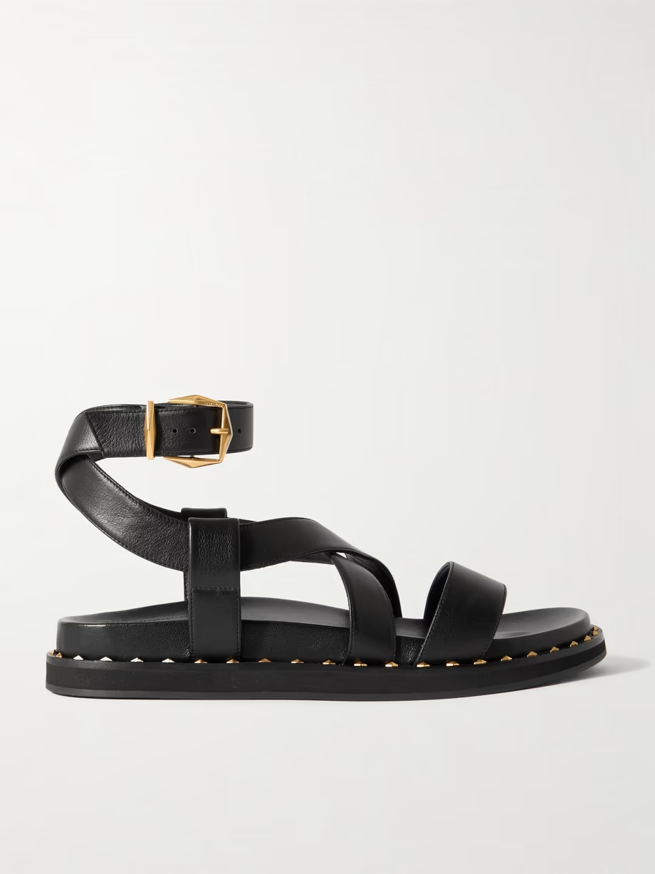 Blaise stud-embellished leather sandals