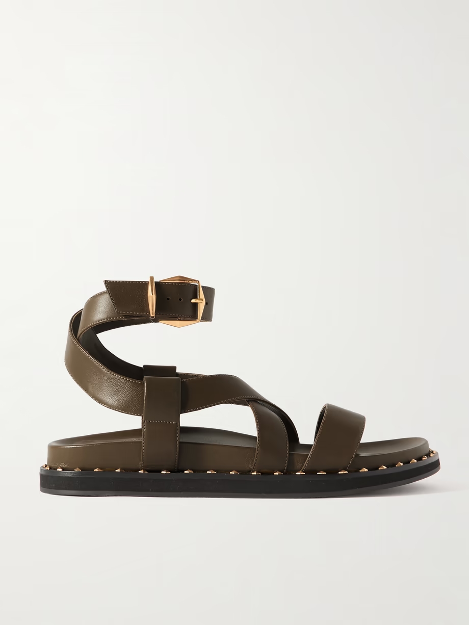 Blaise stud-embellished leather sandals