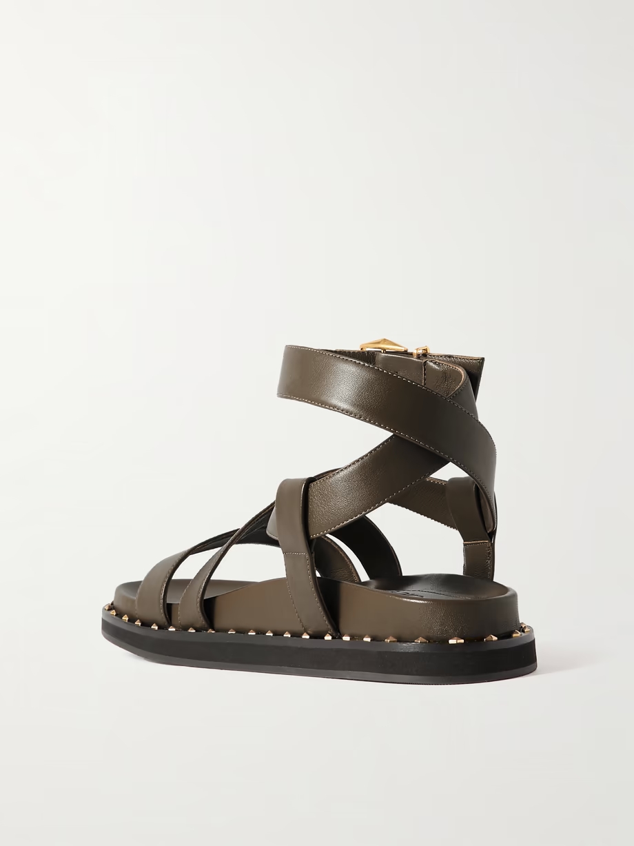 Blaise stud-embellished leather sandals