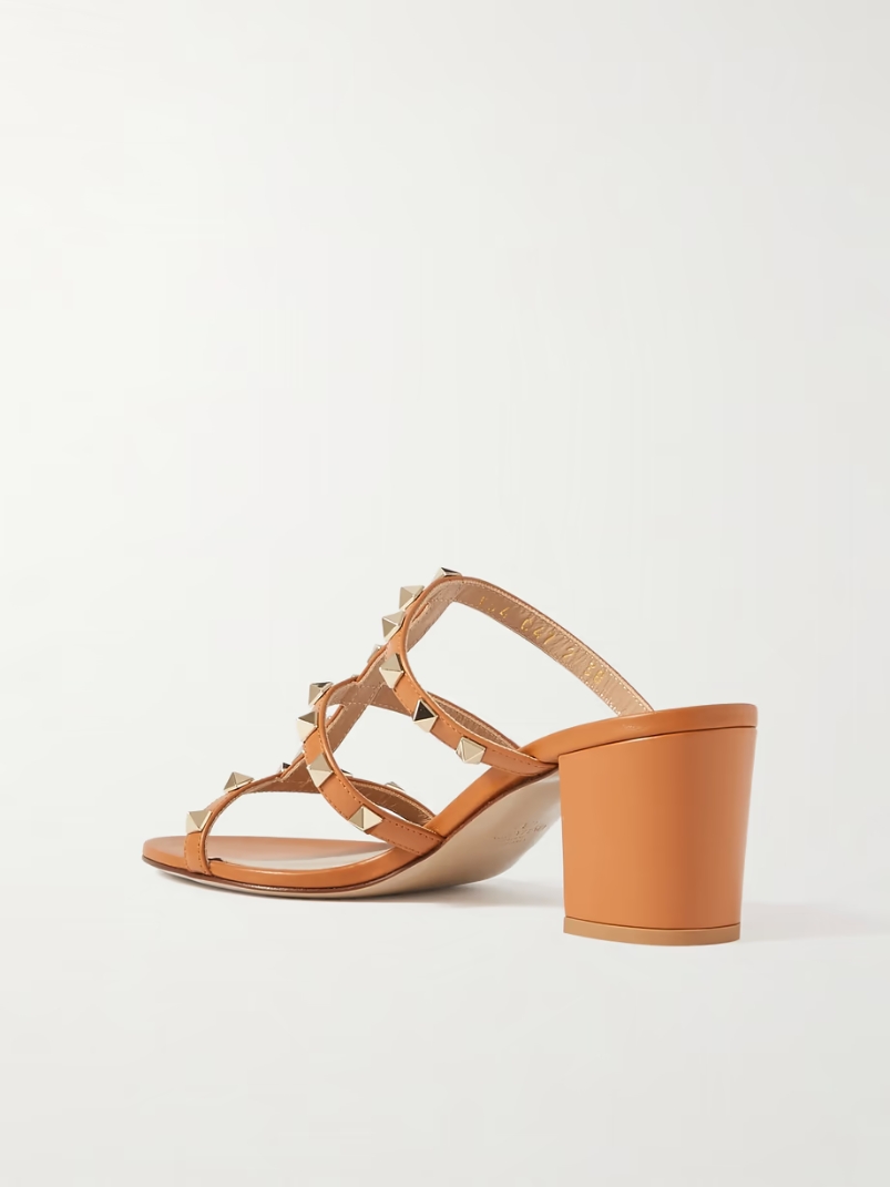 Valentino Garavani Rockstud 60 leather mules