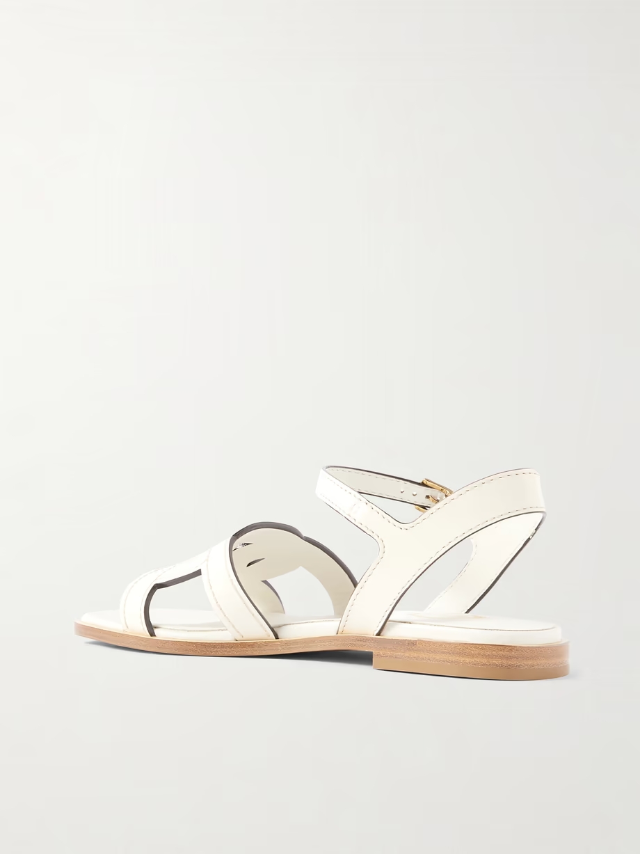 Kate cutout leather sandals