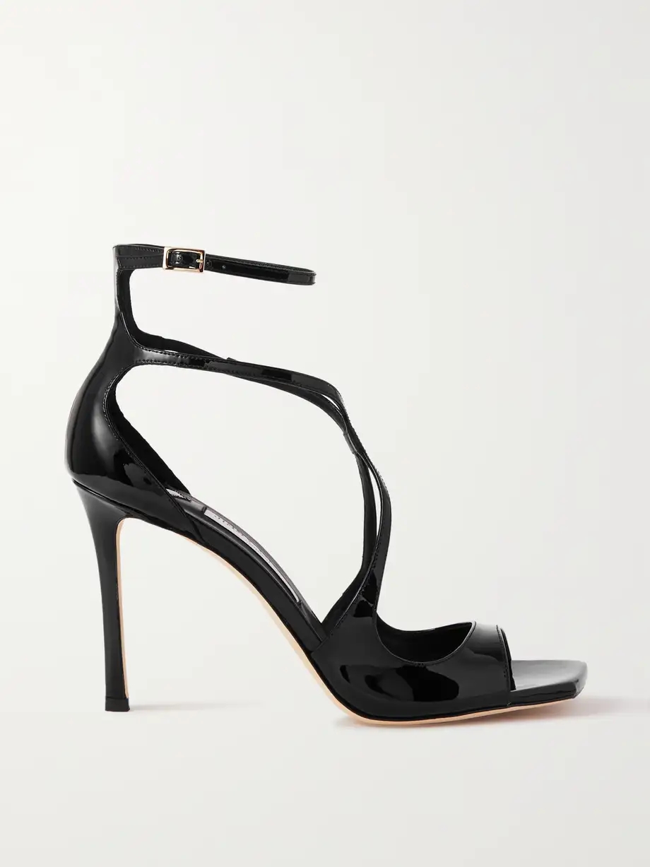 Azia 95 patent-leather sandals