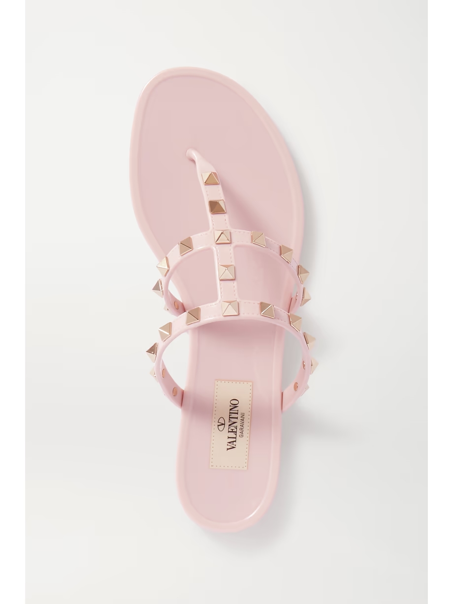 Valentino Garavani Rockstud rubber sandals