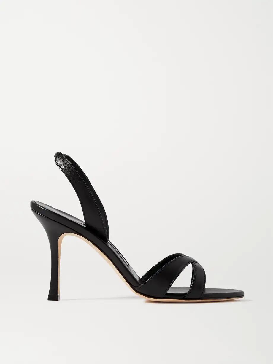 Callasli 90 leather slingback sandals