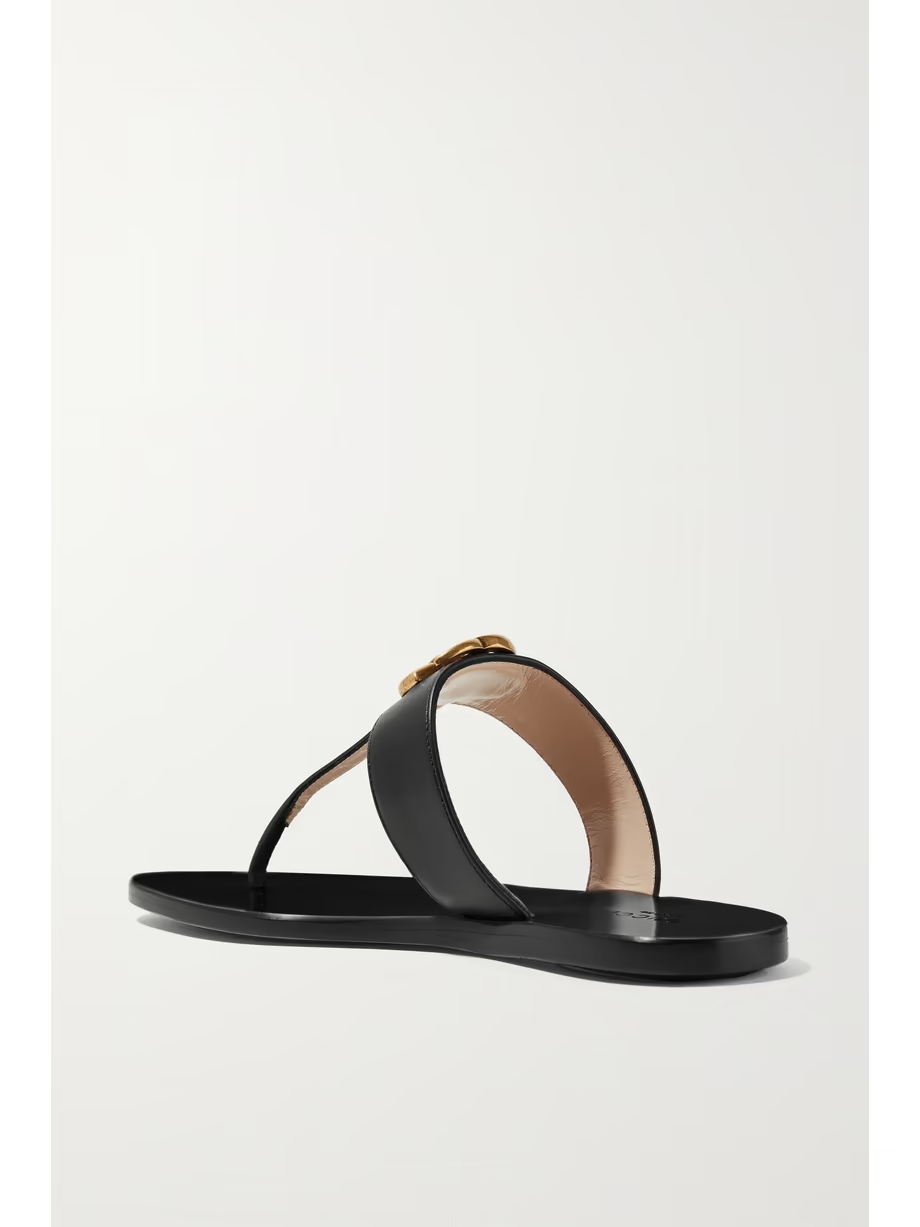 Marmont logo-embellished leather sandals