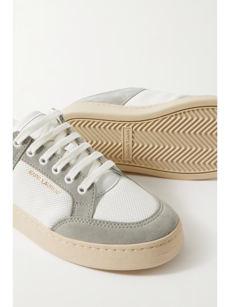 SL/61 leather and suede sneakers