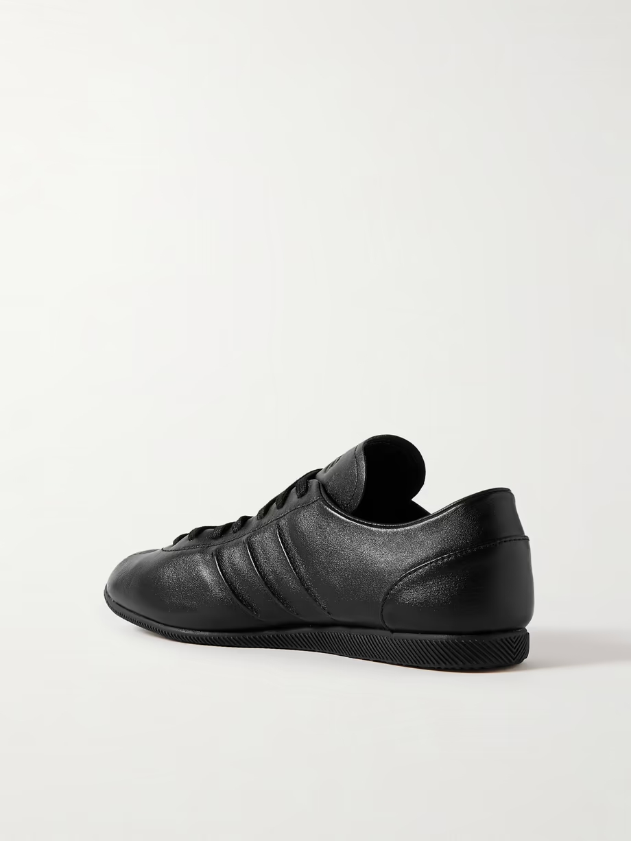 + Y-3 leather sneakers