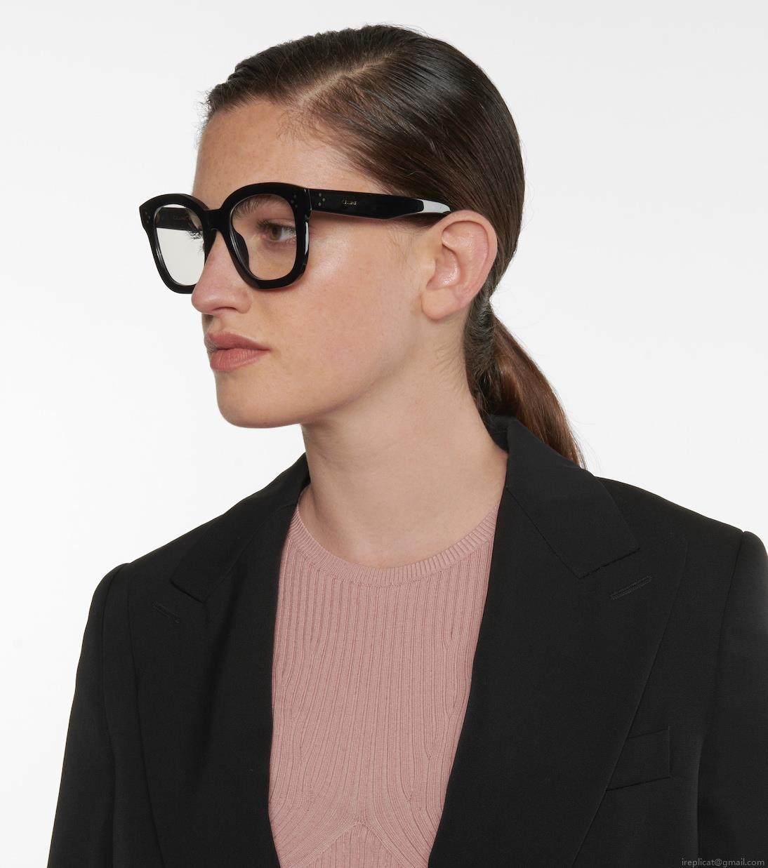 Celine EyewearD-frame acetate glasses