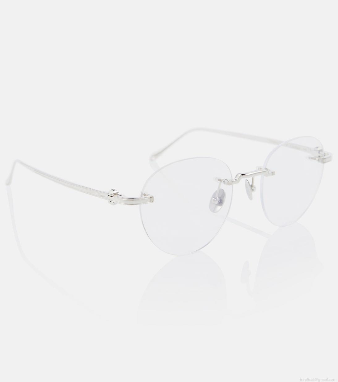 Cartier Eyewear CollectionPasha de Cartier round glasses