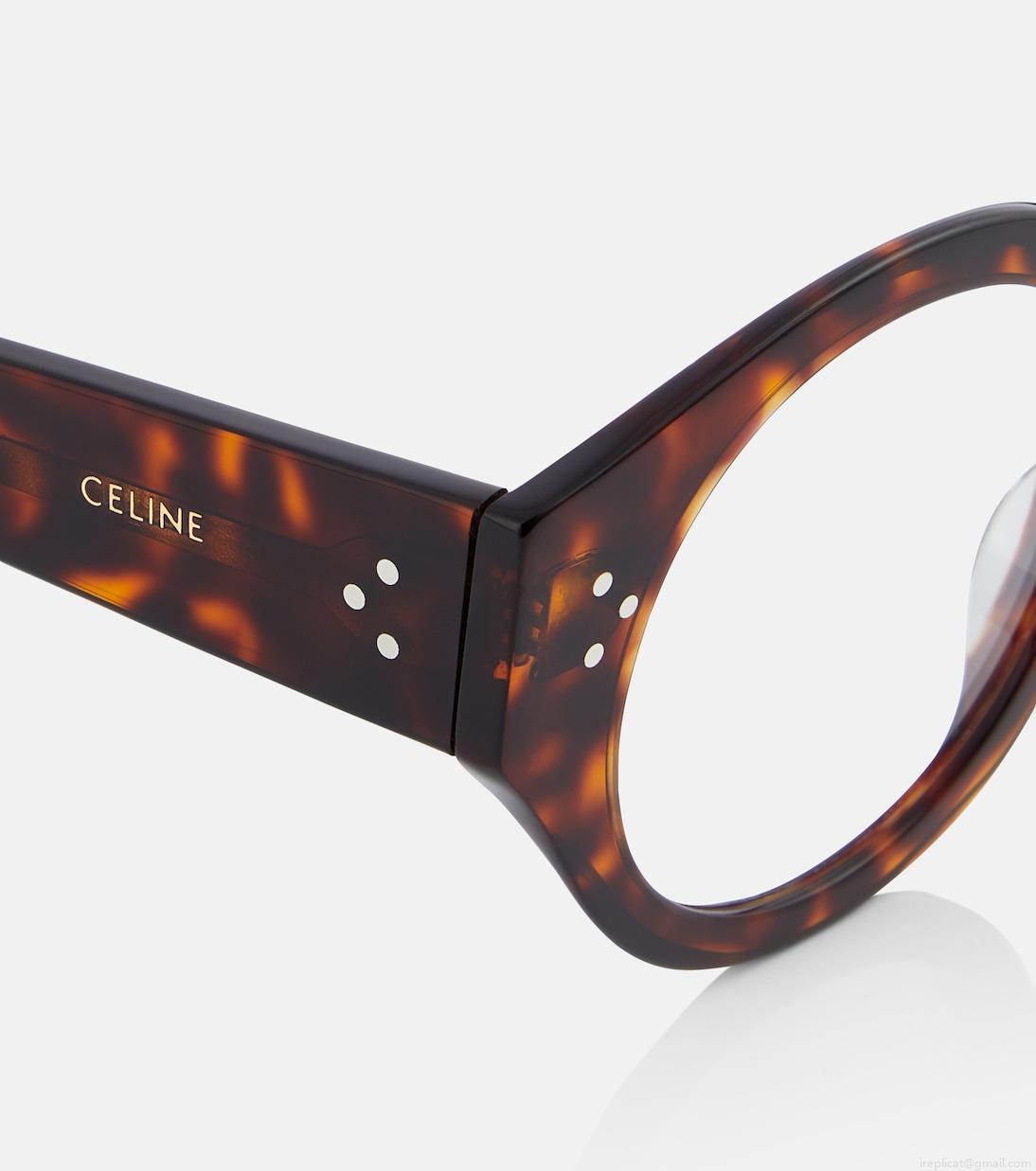 Celine EyewearRound glasses