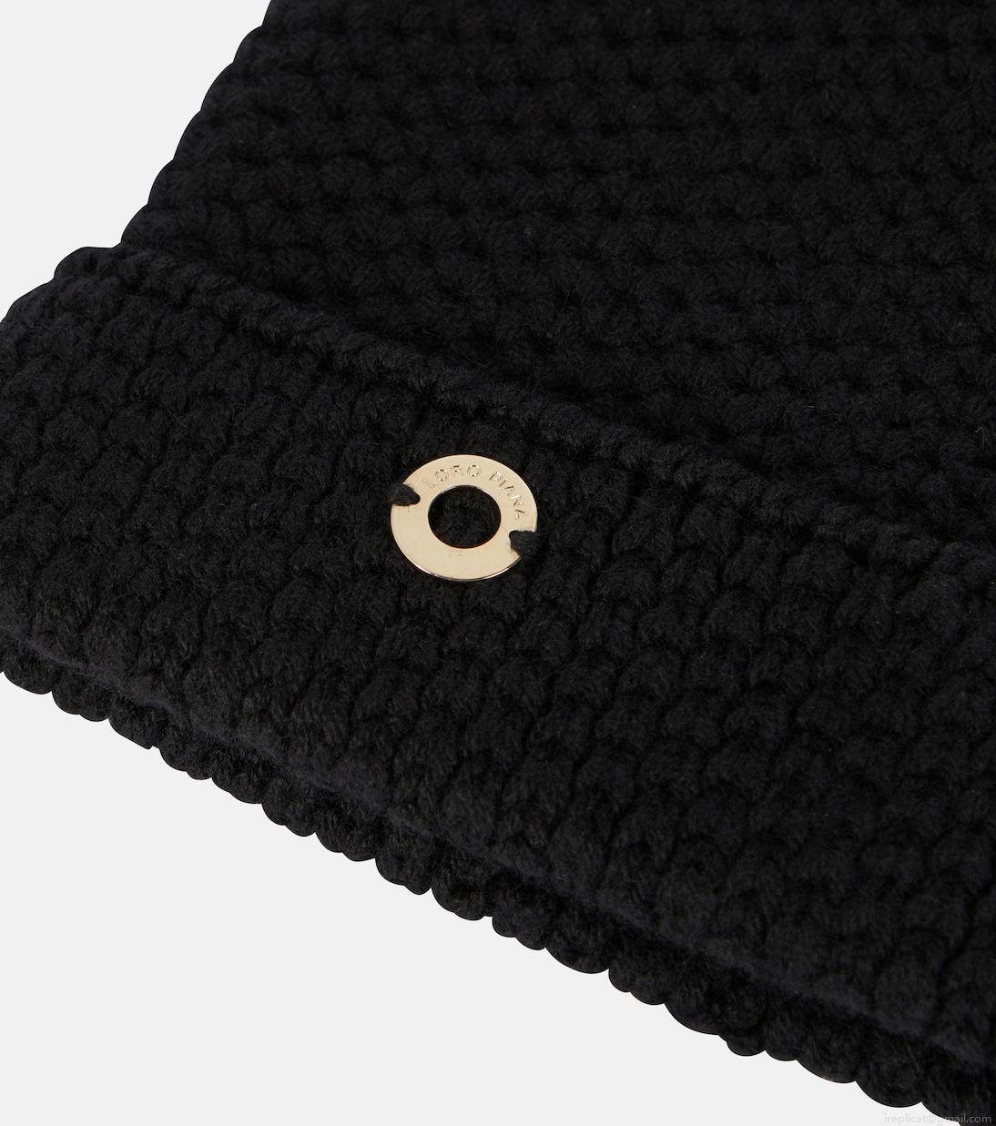 Loro PianaRougemont reversible cashmere beanie