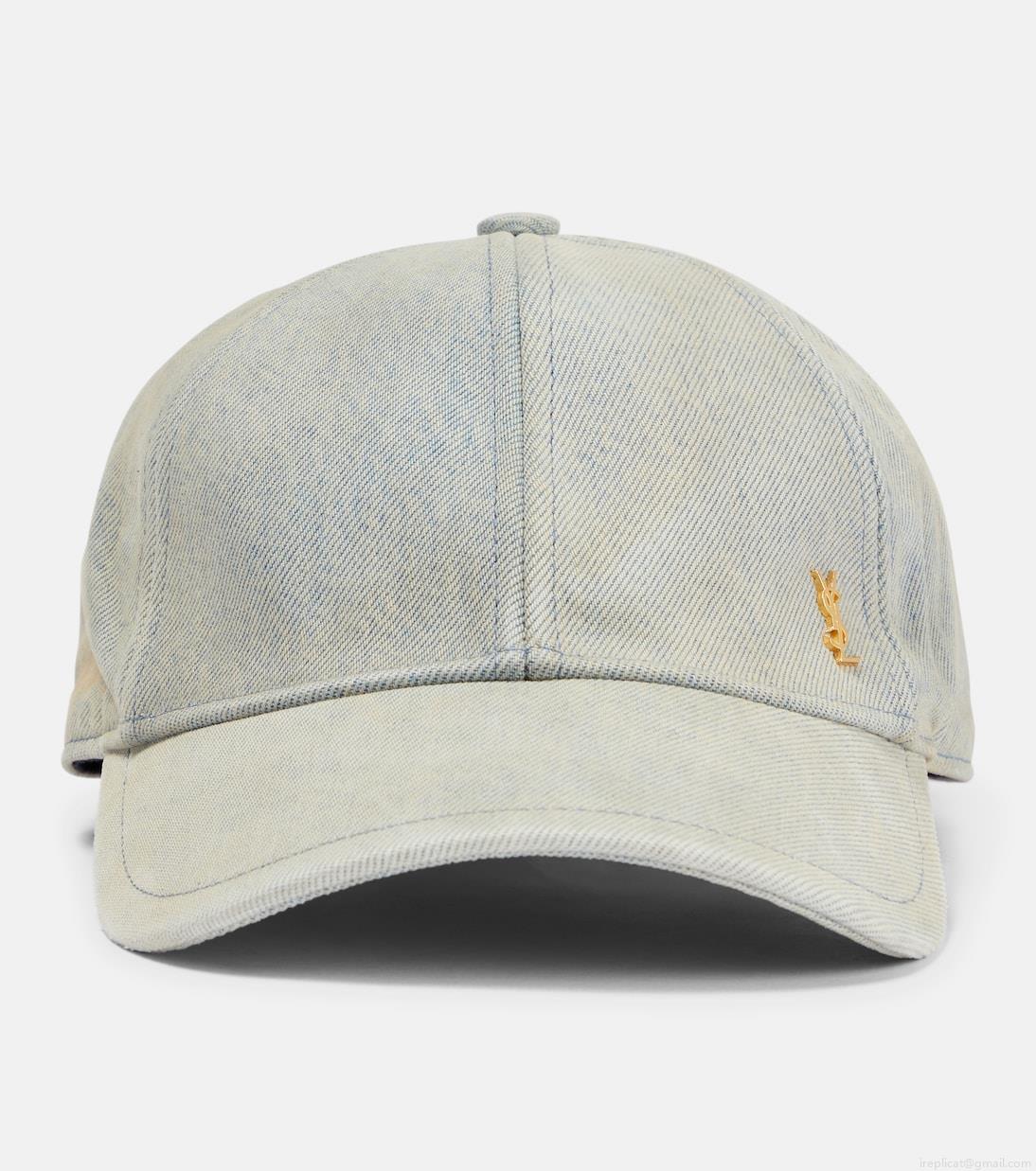 Saint LaurentDenim baseball cap