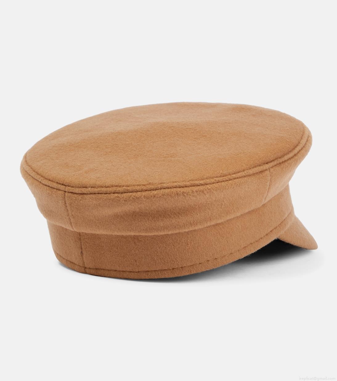 Ruslan BaginskiyEmbroidered wool baker boy hat