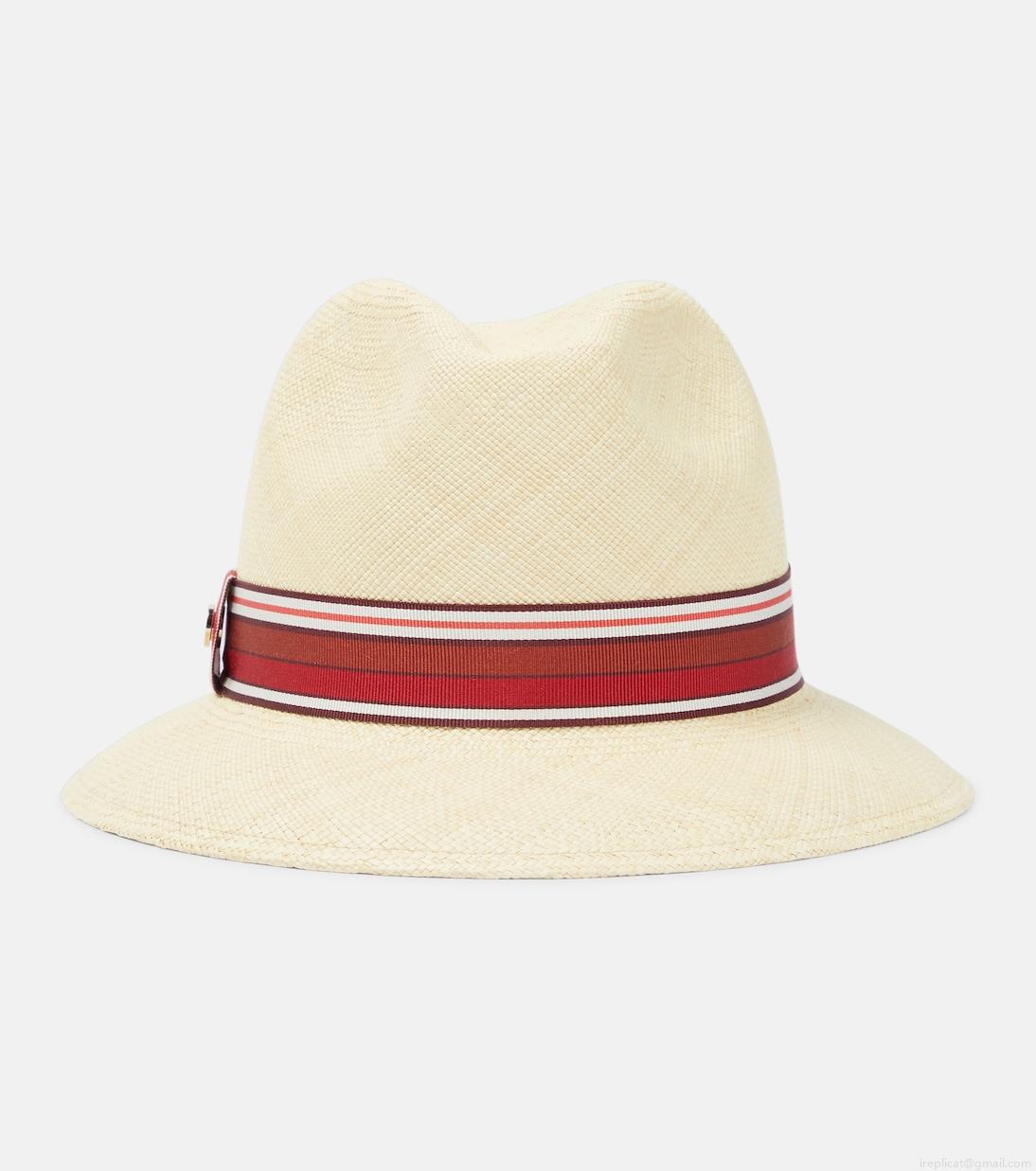 Loro PianaThe Suitcase Stripe Ingrid straw panama hat